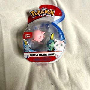 Pokemon Sobble & Jigglypuff Battle Figure Pack New in Package